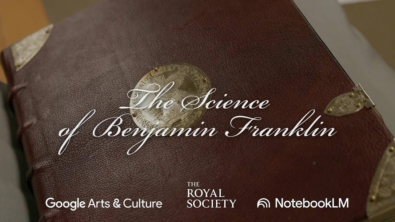 Benjamin Franklin on NotebookLM