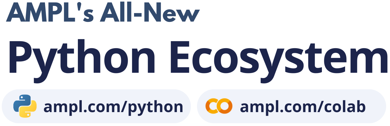 AMPL Python Ecosystem